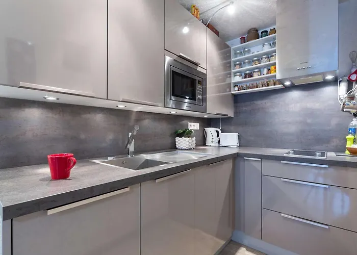 Apartment Pour 4 Avec Balcon Et Garage, Proche Telepherique - Fr-1-296-497 *